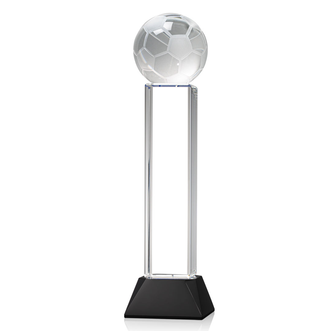 Soccer Ball VividPrint™ Award on Stowe - Black 14