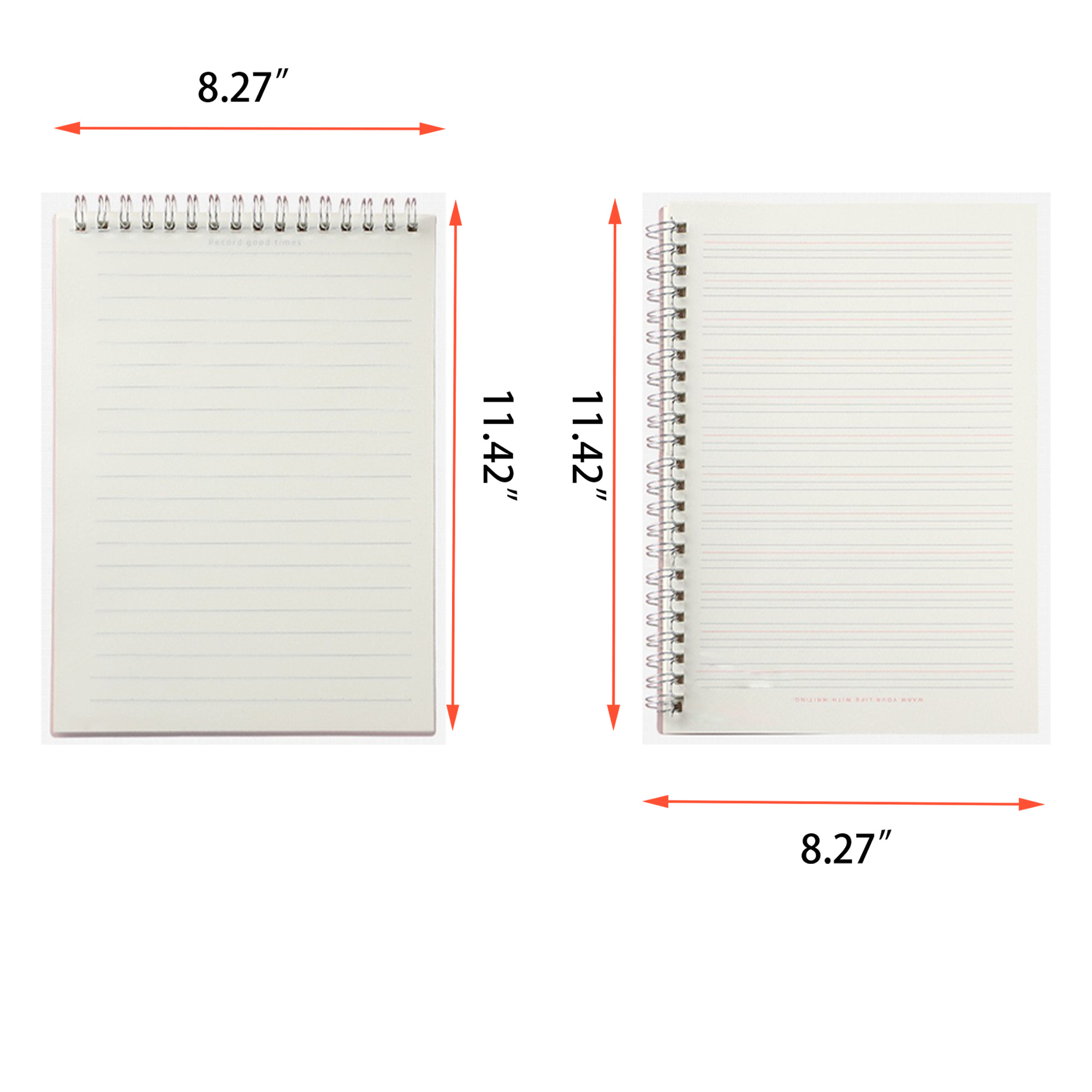 A5 College Ruled Filler Notebook 2