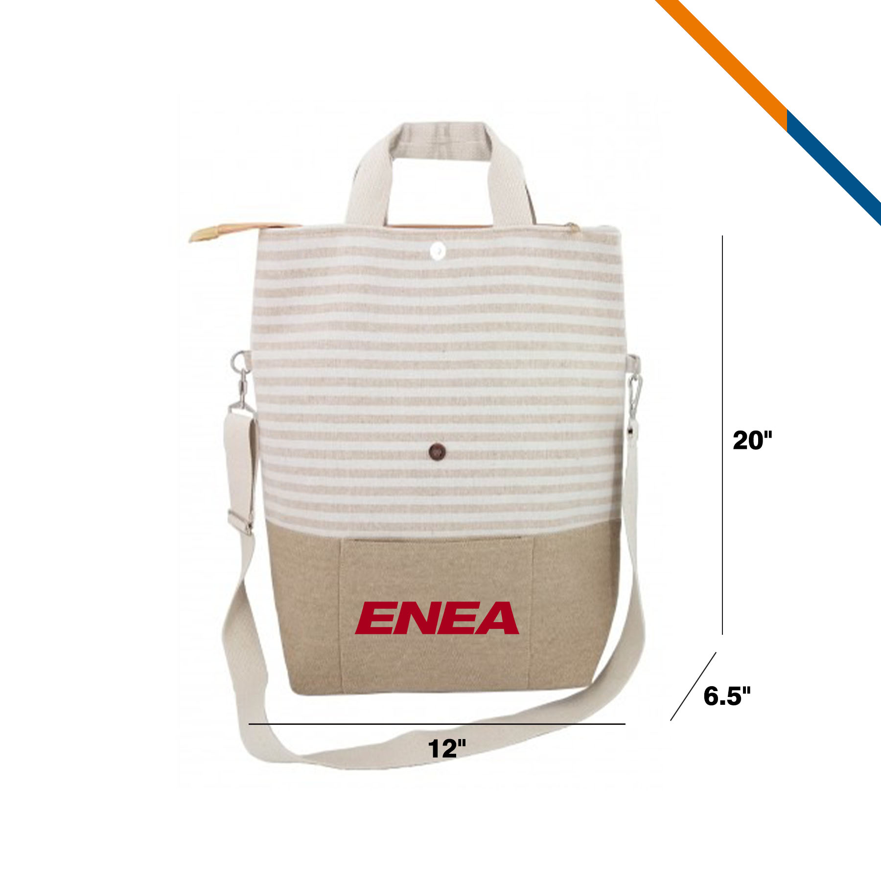 Orium Jute Tote Bag, custom tote bag with logo imprint 5
