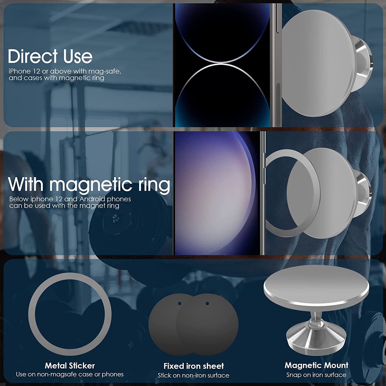 Magnetic Phone Mount 4