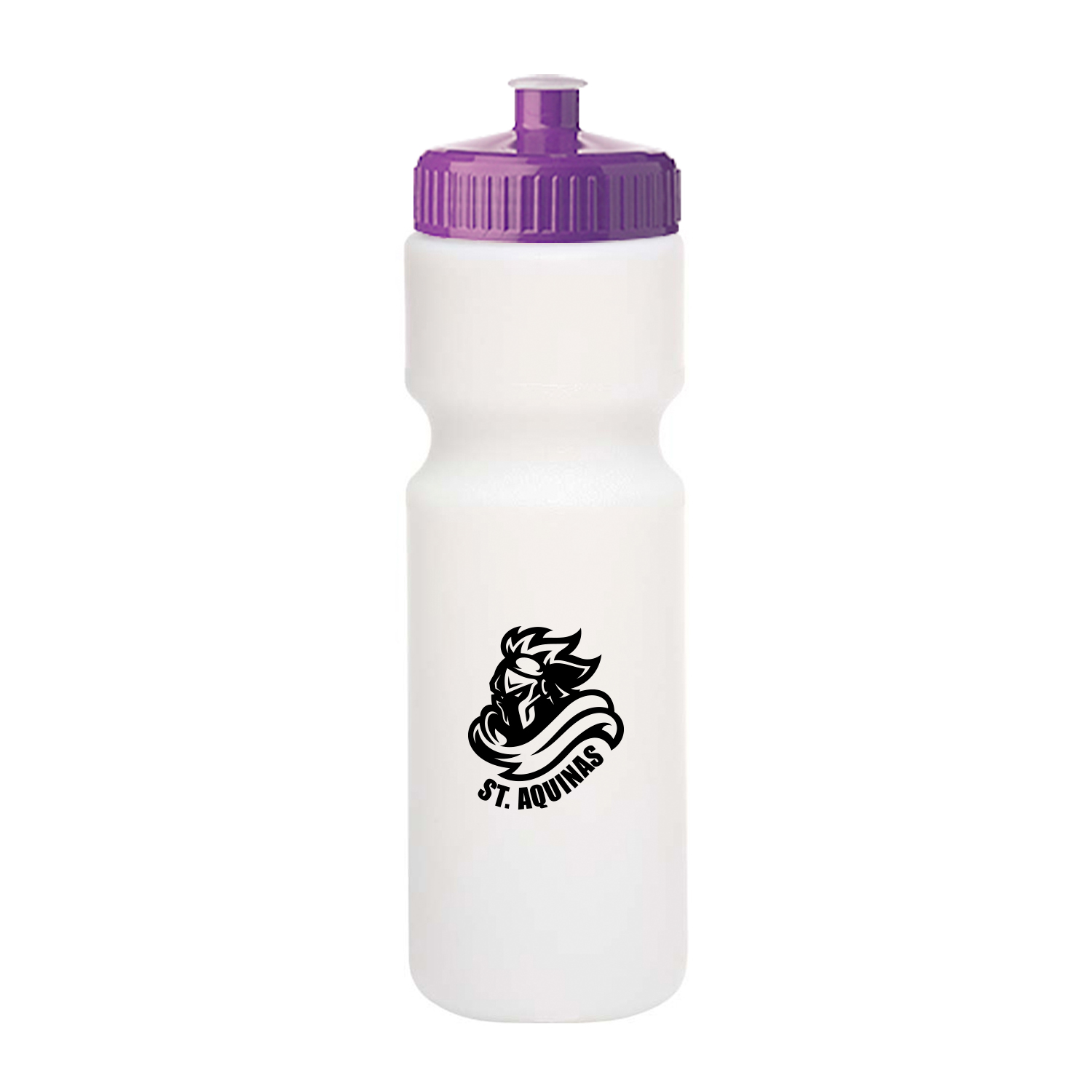 28 oz. Push-Cap Plastic Water Bottle (1 Color Imprint) 19
