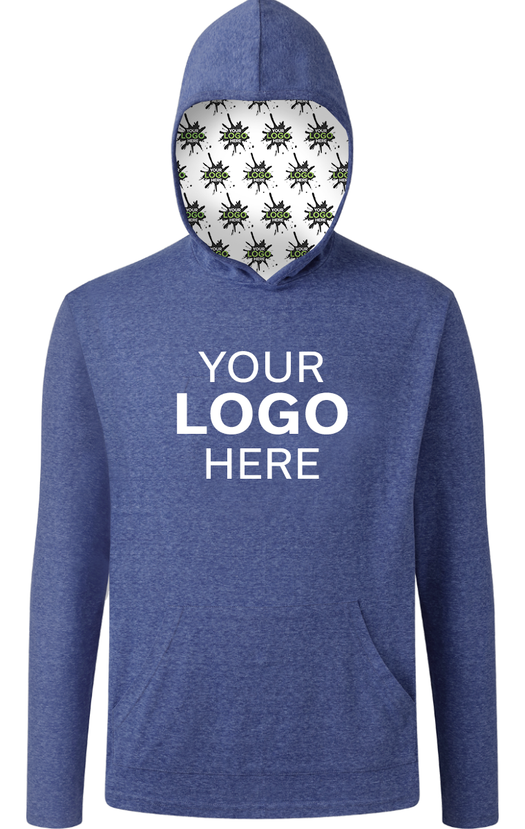 Your Logo Here Triblend Pullover Hoodie 14
