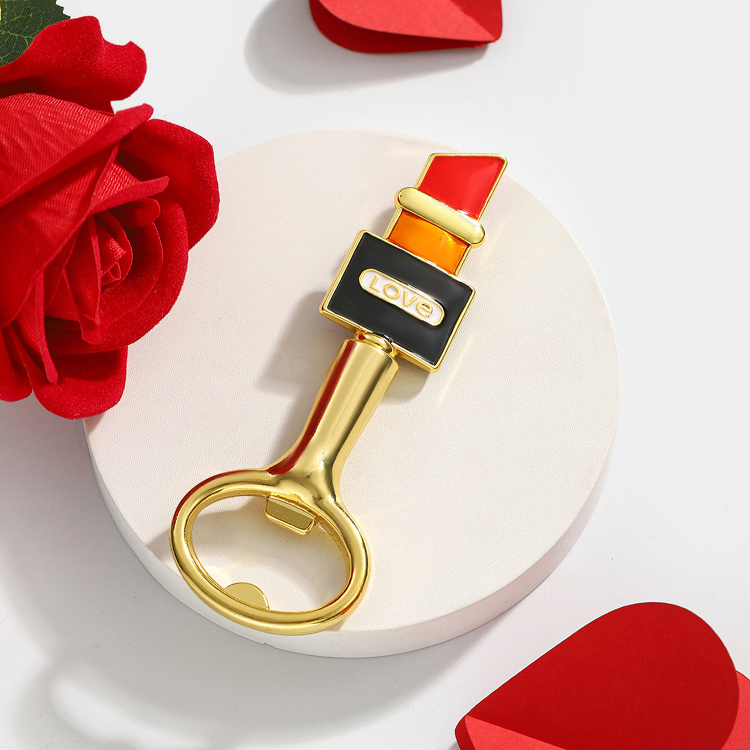 Creative Metal Lipstick Bottle Opener 2