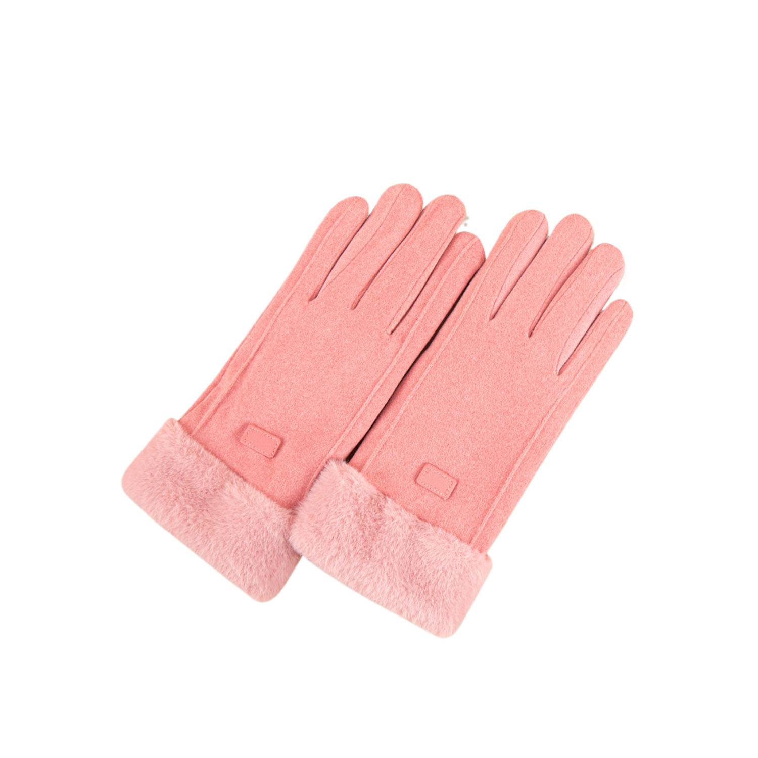 Windproof Fleece Deryl Touchscreen Winter Gloves 4