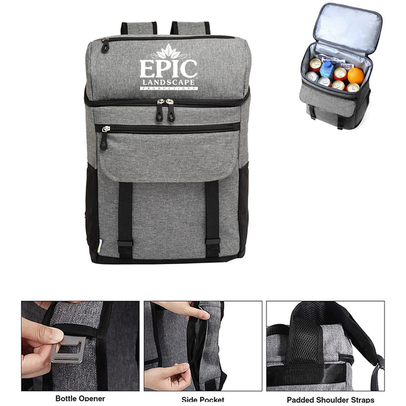 18 Cans Cooler Backpack Insulated Bag 2