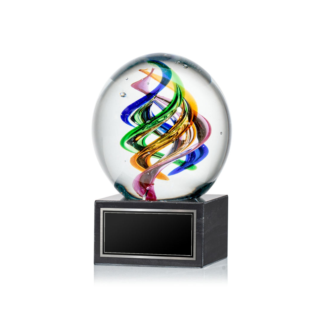 Galileo Award on Square Marble Base 3
