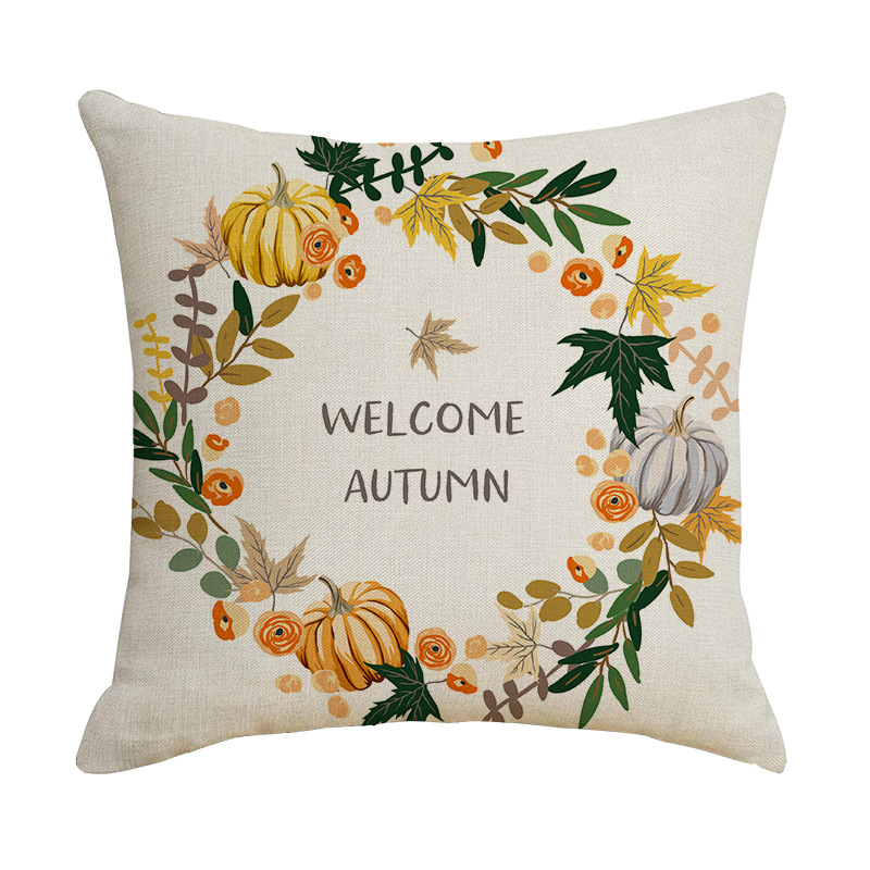 Linen Sofa Pillow Cushion Cover 2