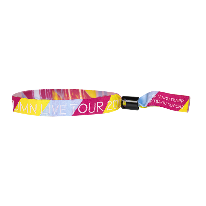 Custom Woven Cloth Wristbands 17