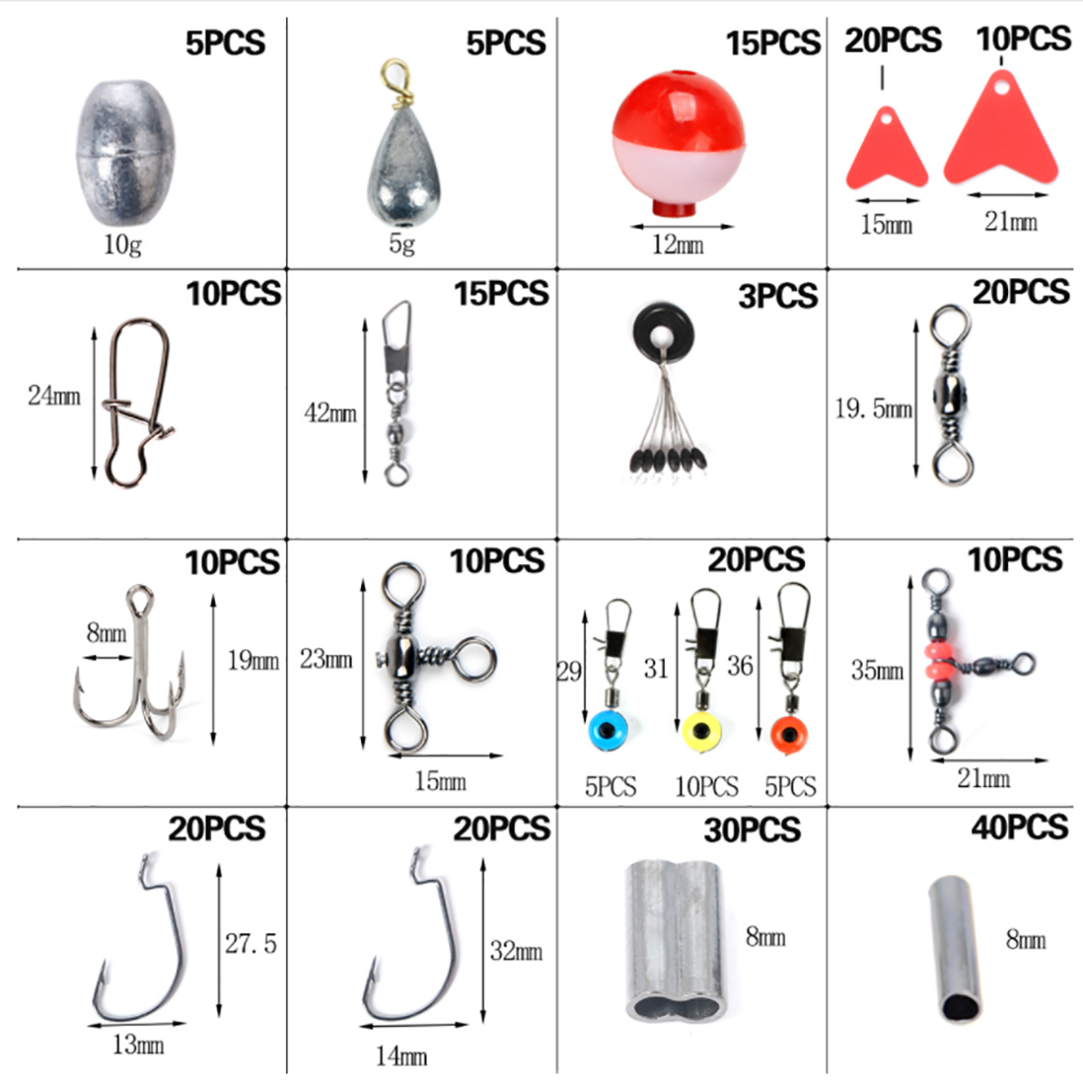 Fishing Kit 263-Pieces Set 2