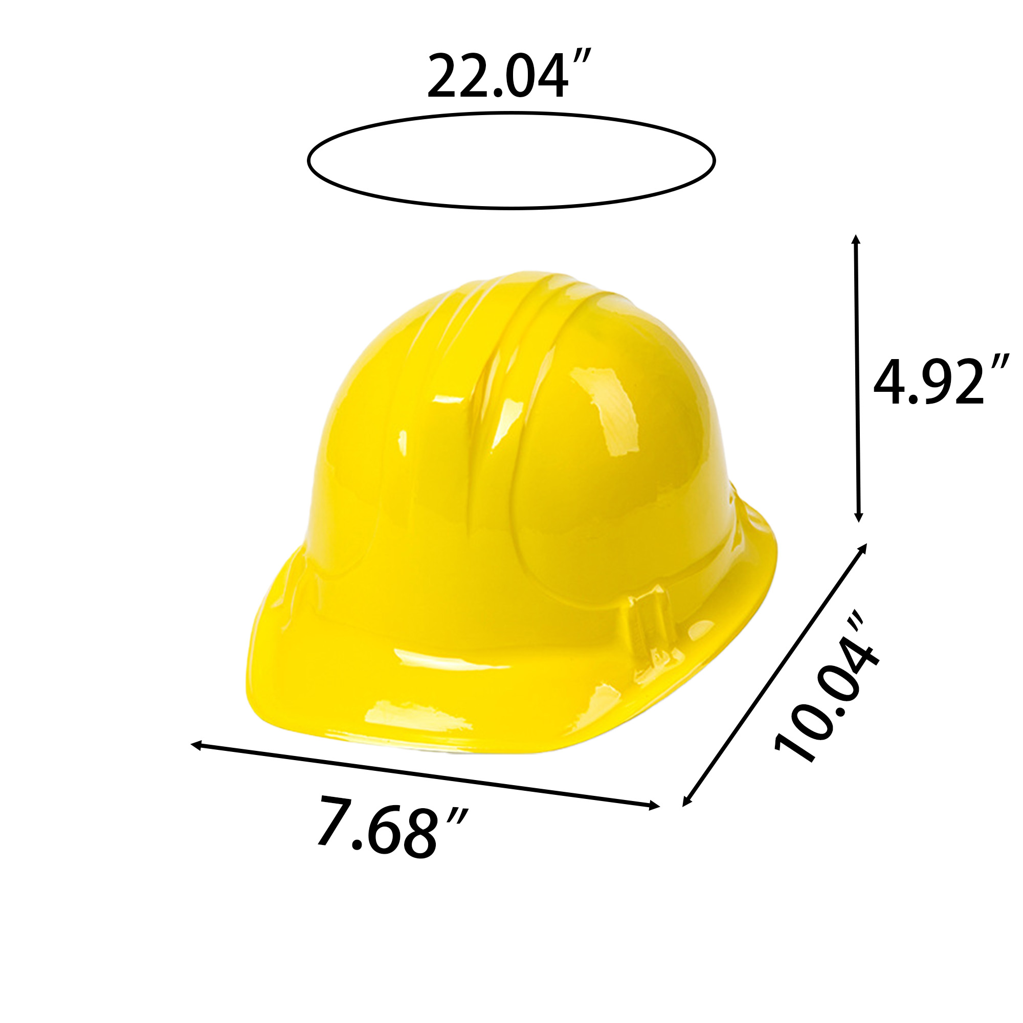 Personalized PVC Worker Hat 2