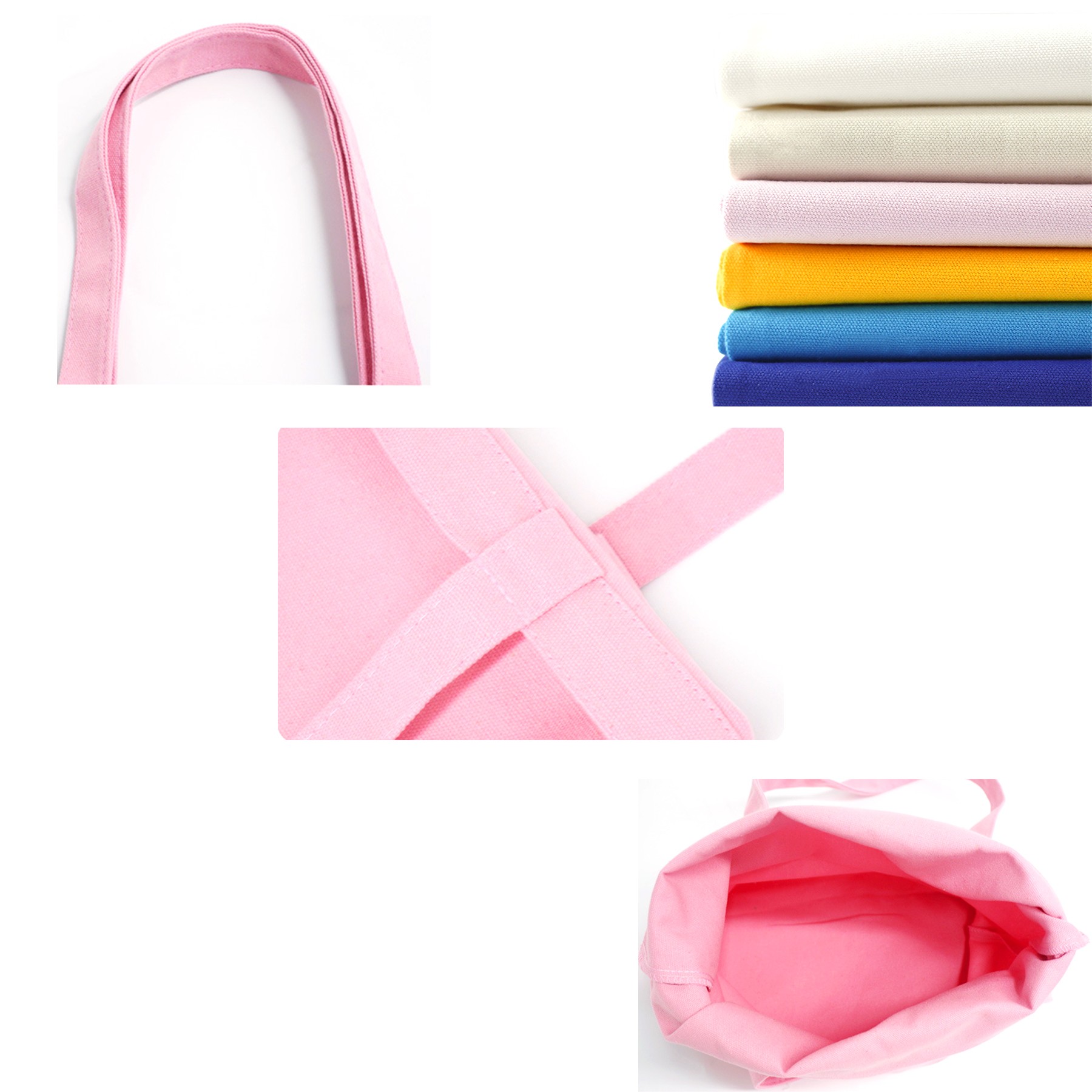 Custom Cotton Canvas Bag, custom tote bag with logo imprint 2
