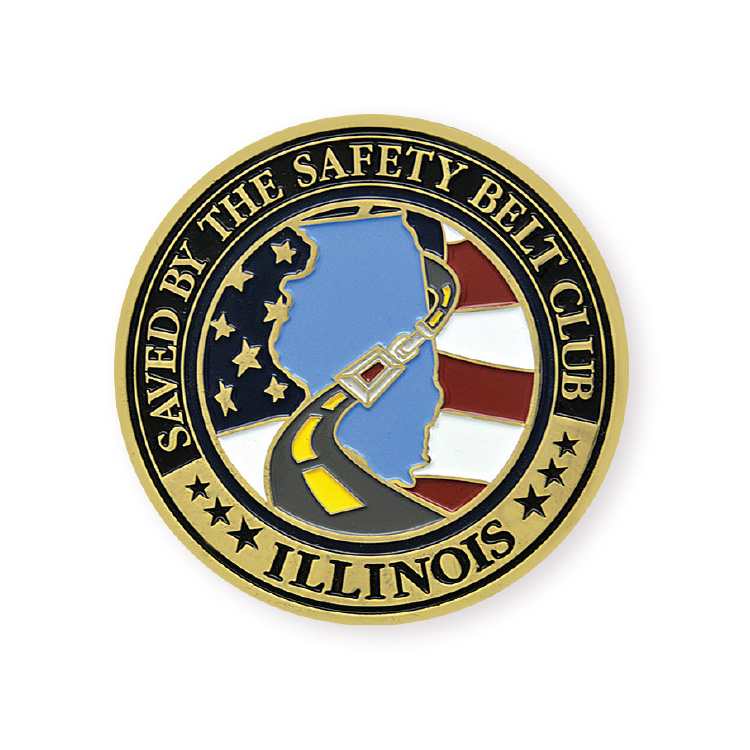 Custom Power Stamped® Double Sided Coin