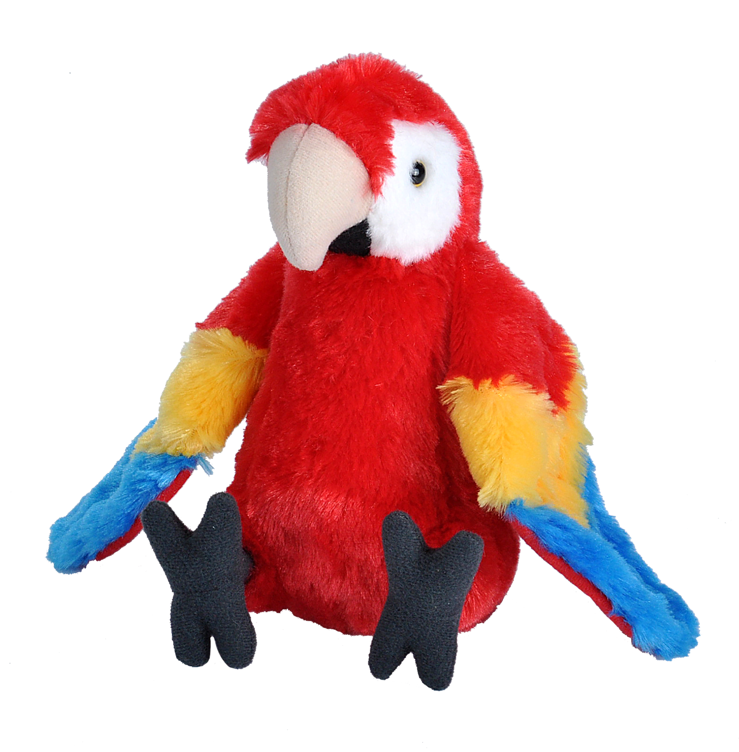 8" Mini Cuddlekin Scarlet Macaw Parrot 2