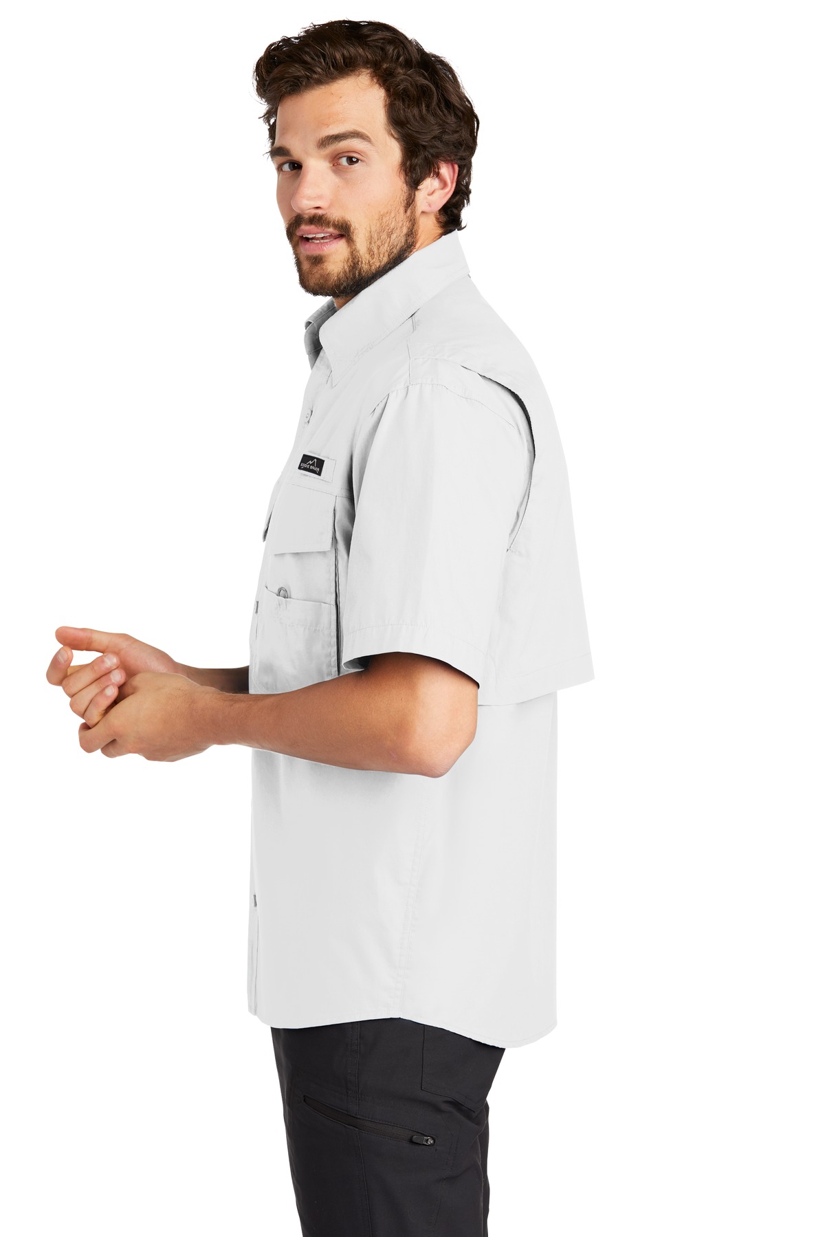 Eddie Bauer - Short Sleeve Fishing Shirt. EB608 15