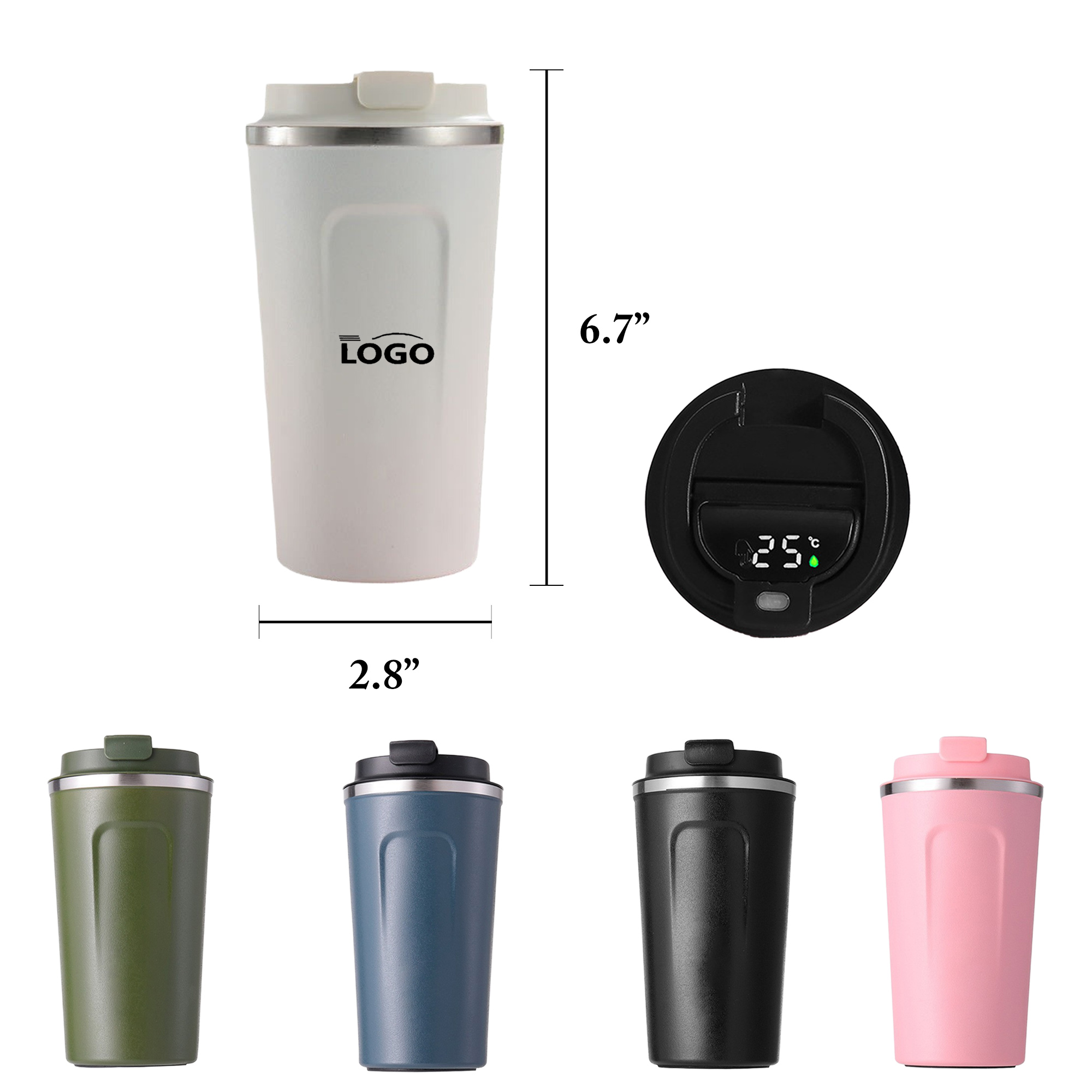 Smart Insulated Stainless Mug 1