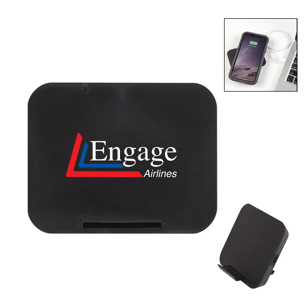 All In One QI Wireless Charger & Phone Stand 11