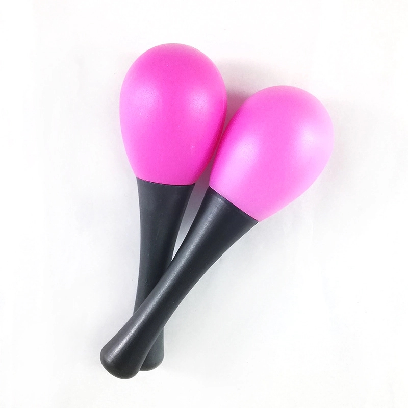 Plastic Maracas Rattles Sand Hammer 2