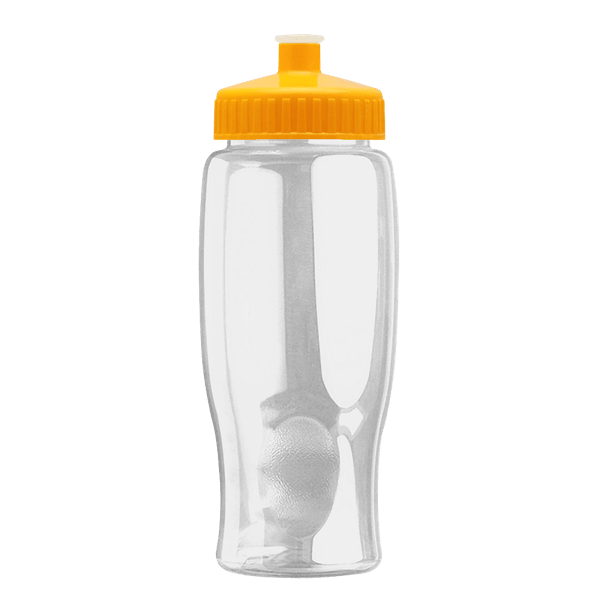 Rotation 27oz Transparent Contour Bottle w/Push-Pull Lid 35