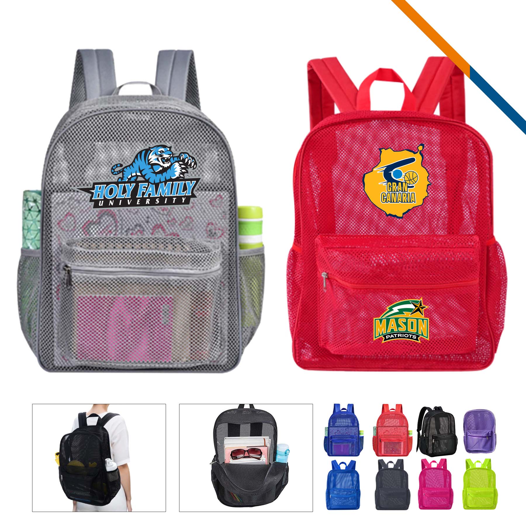 Glooe Mesh Backpack 2