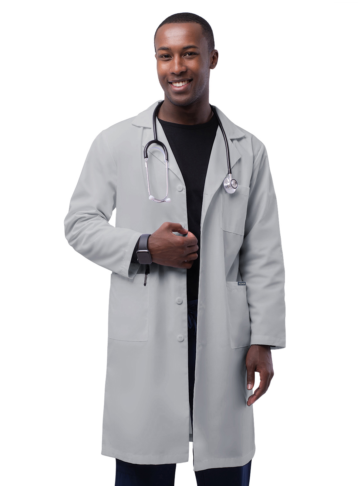 Adar - Universal - Unisex Five-Pocket 39" Lab Coat