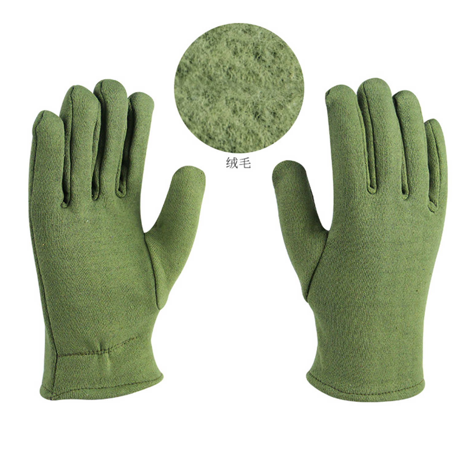 Industrial Thermal Gloves with Elastic Cuffs 4