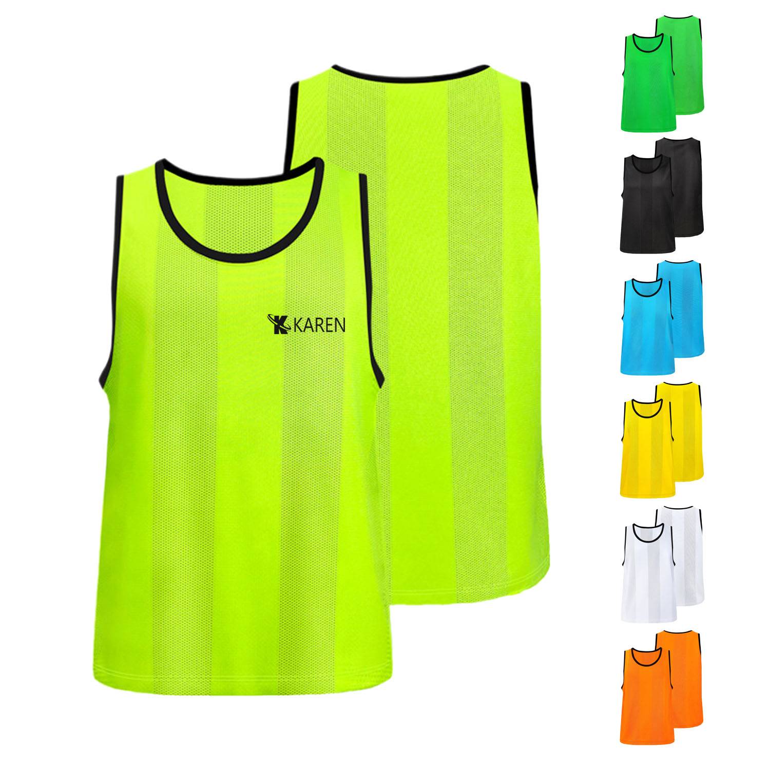 Breathable Polyester Mesh Sports Scrimmage Jersey 10