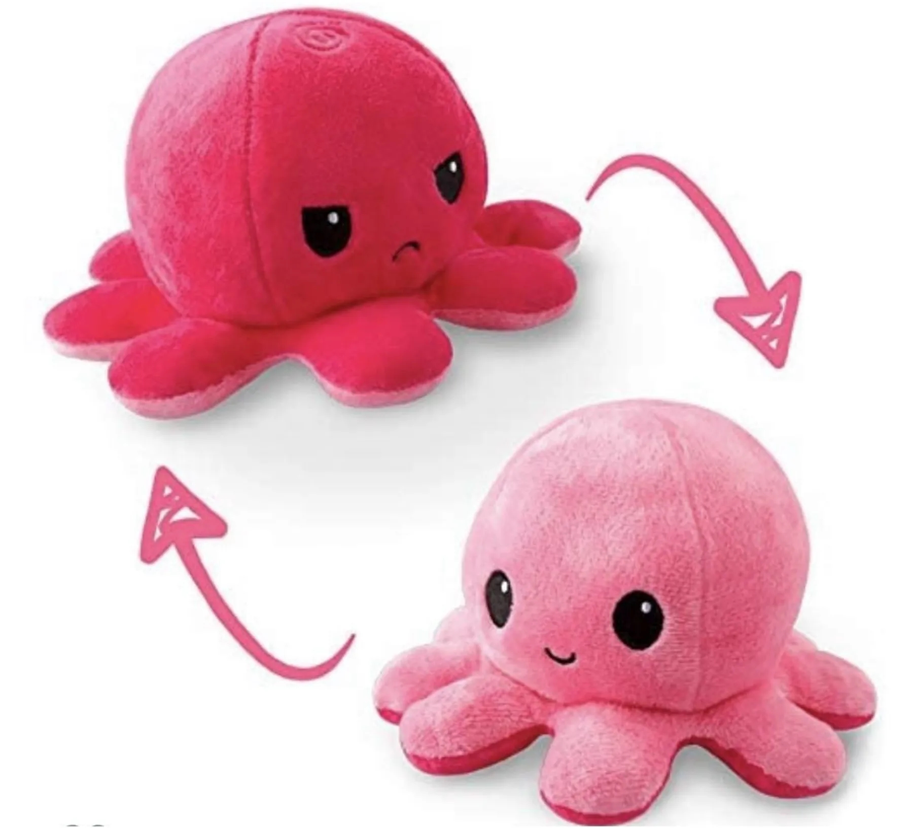 Cute Double-Sided Flipped Octopus Plush Toy 5