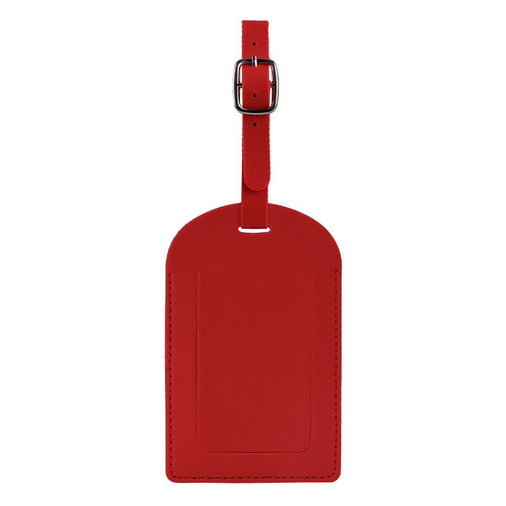 Vegan Leather Luggage Tags With Logo 21