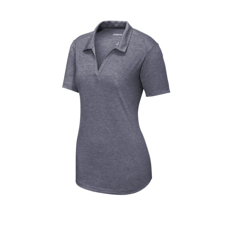 Sport-Tek Women's PosiCharge Tri-Blend Wicking Polo. 11