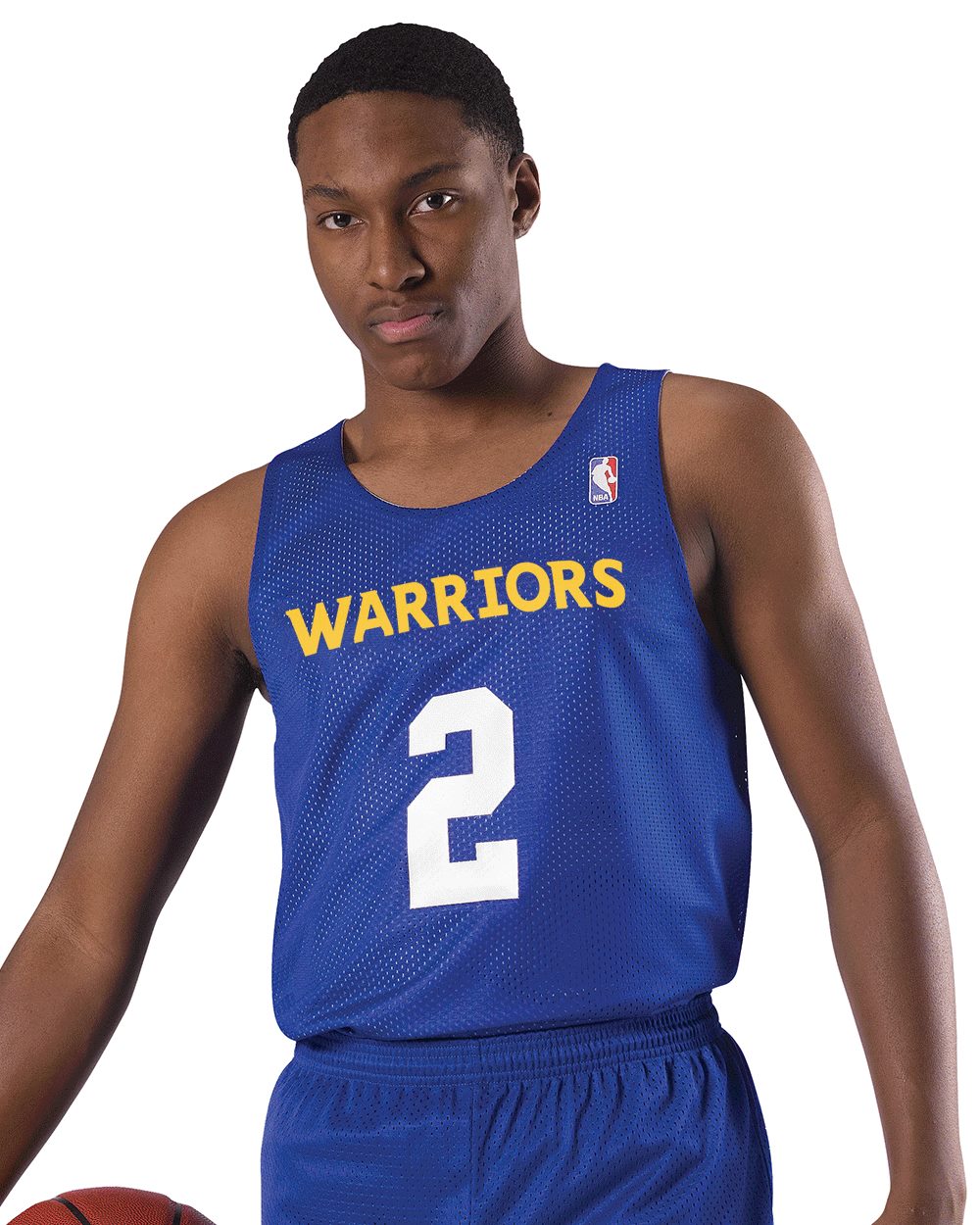 Men's NBA Logo'd Reversible Jersey - A115LA 38