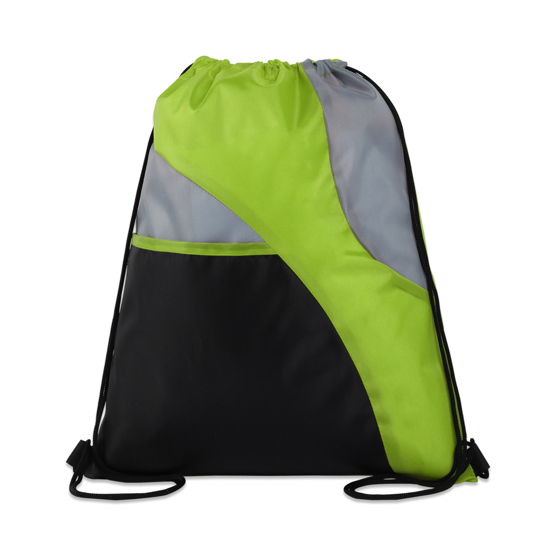 Tri-Color Drawstring Backpack 4
