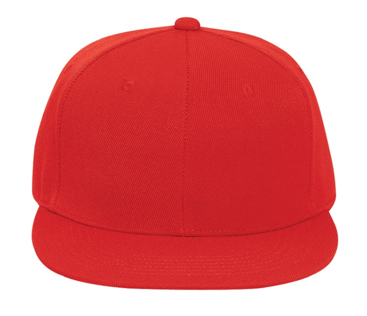 OTTO CAP® OTTO FIT® 6 Panel Pro Profile Flat Visor Baseball Cap 17