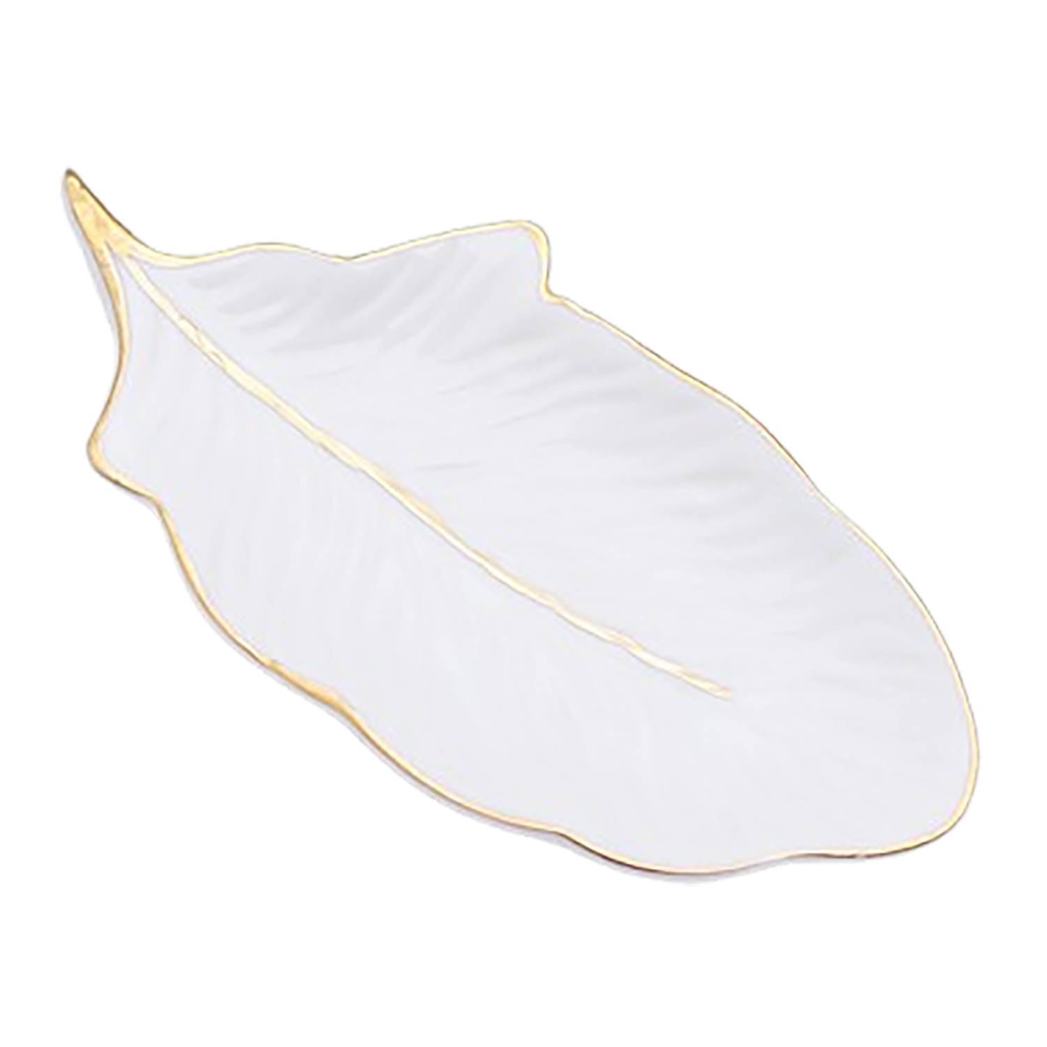 Ceramic Leaf Jewelry Storage Tray 4