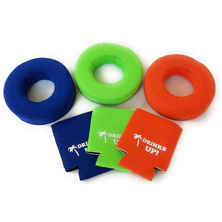 Floating Drink Holder With Can Sleeves 4