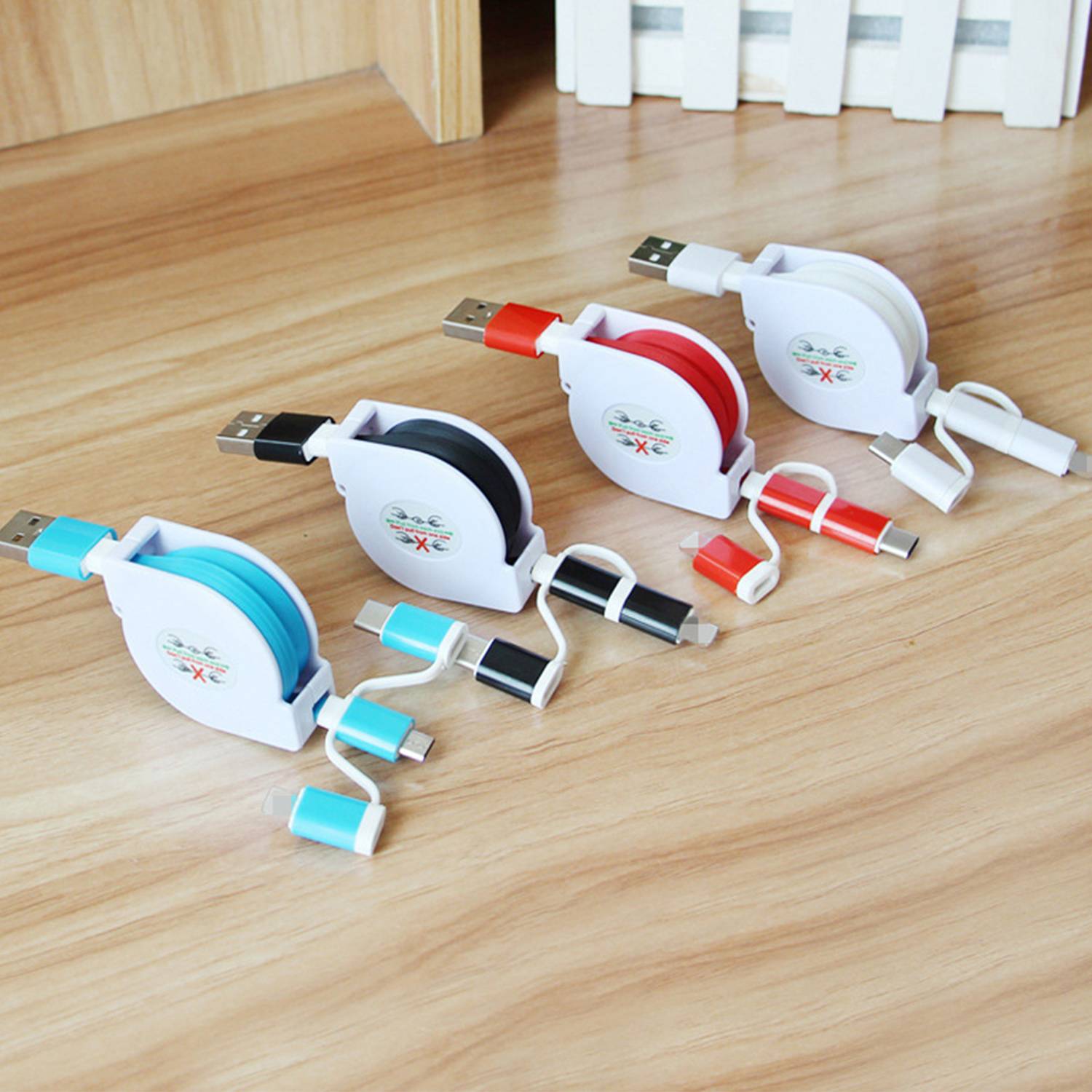 3-In-1 Retractable Charging Cable 4