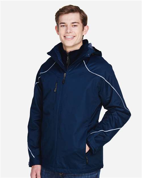 Men's Angle 3-In-1 Jacket with Bonded Fleece Liner - 88196 15