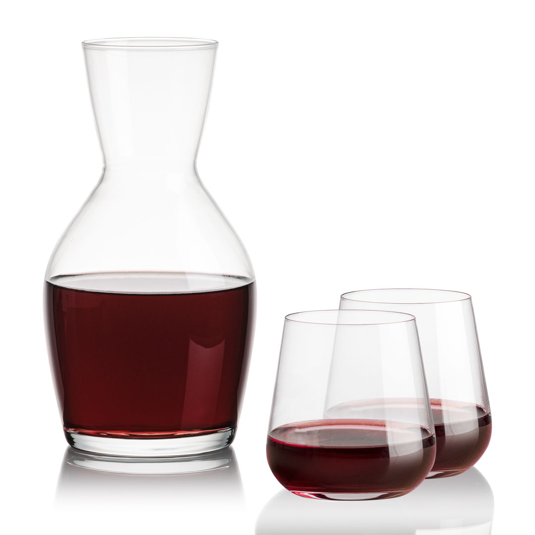 Westwood Carafe & Howden Stemless 4
