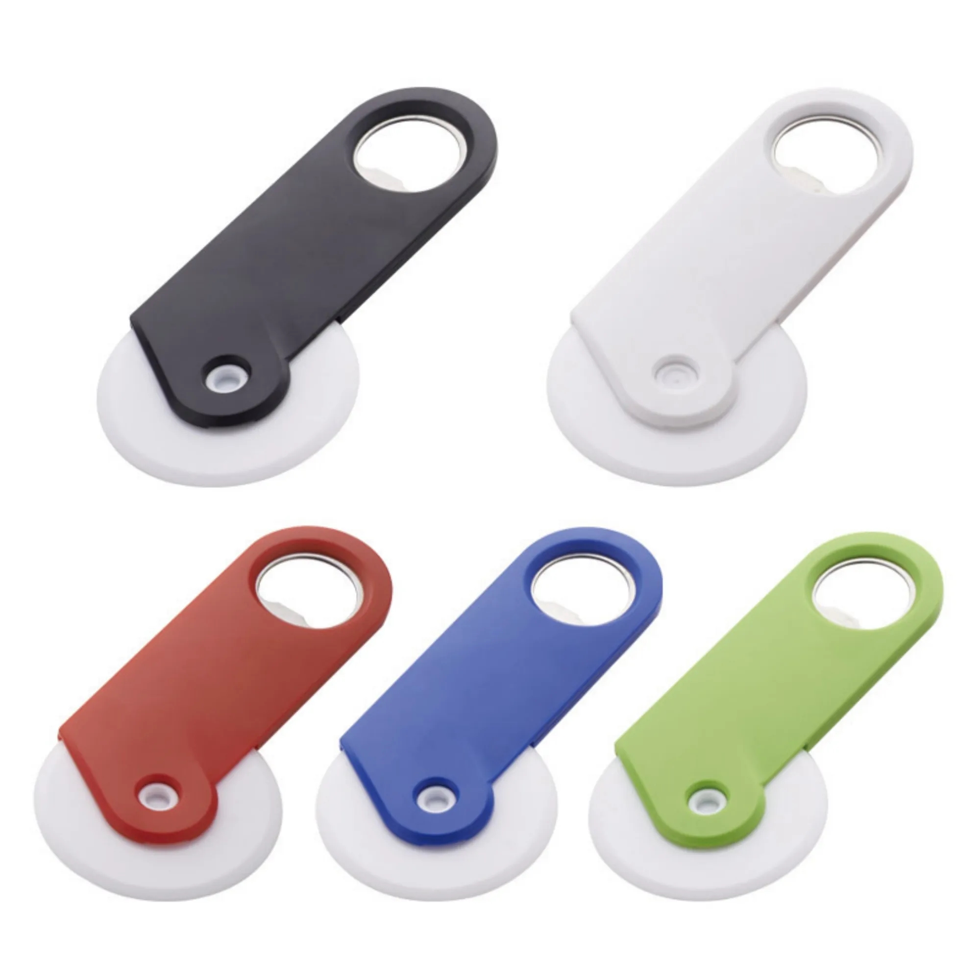 2 in 1 Mini Pizza Slicer And Bottle Opener Portable 3
