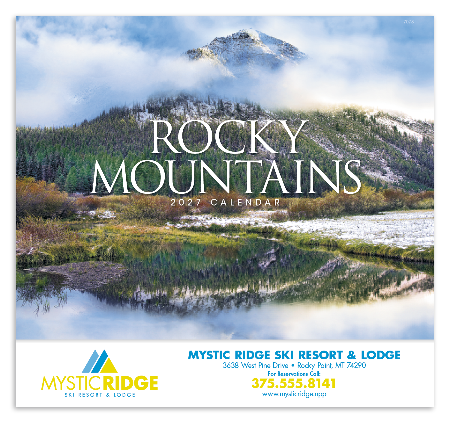 Good Value™ Rocky Mountains - Stapled Calendar 56