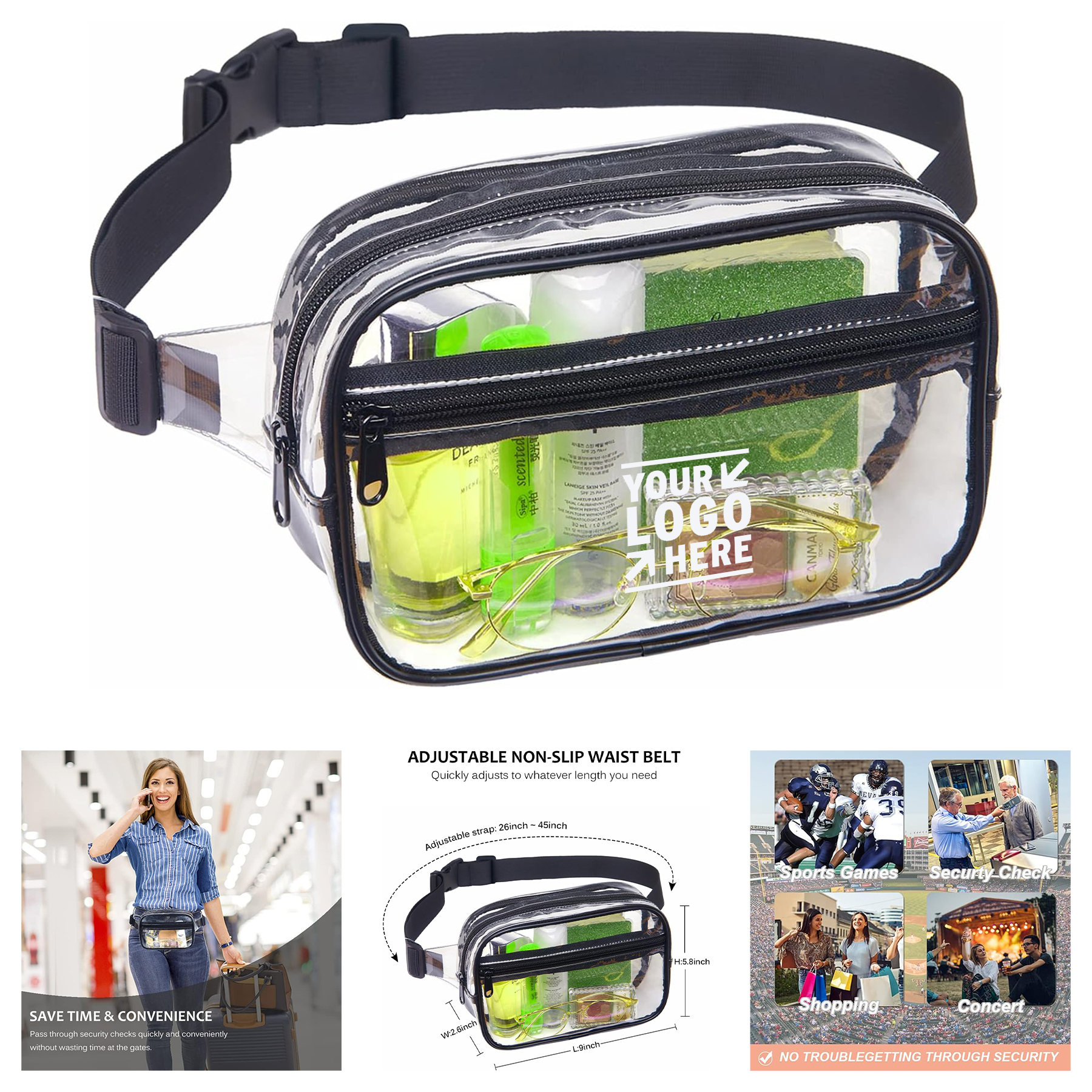 Clear Fanny Pack