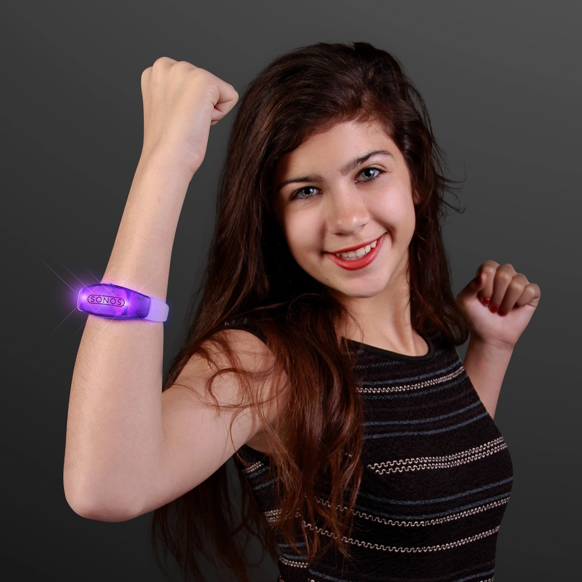 Sound Activated Light Up LED Flashing Bracelets 32