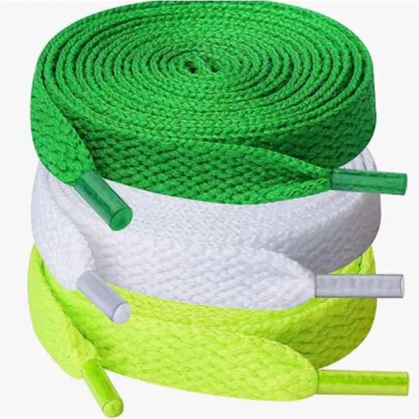 Flat Sneakers Shoelaces Wide Shoes Boot String 5