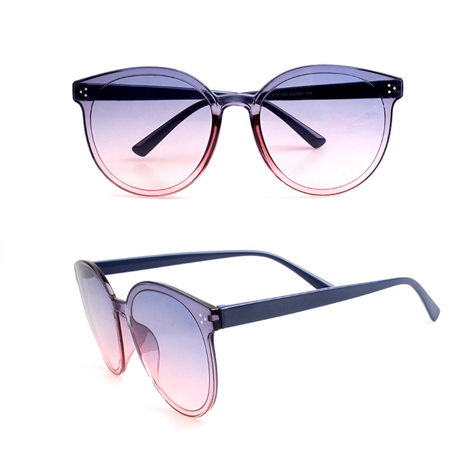 Plastic Frame Transparent Sunglasses 6