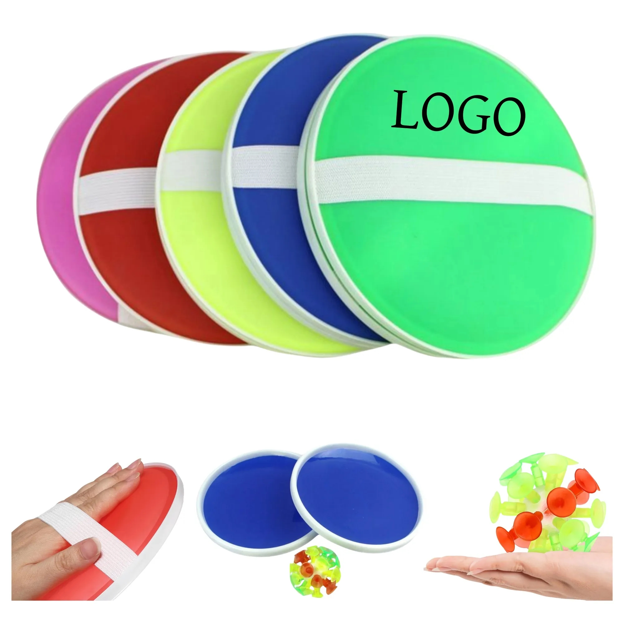 Fun Suction Cup Ball Toy Set 3