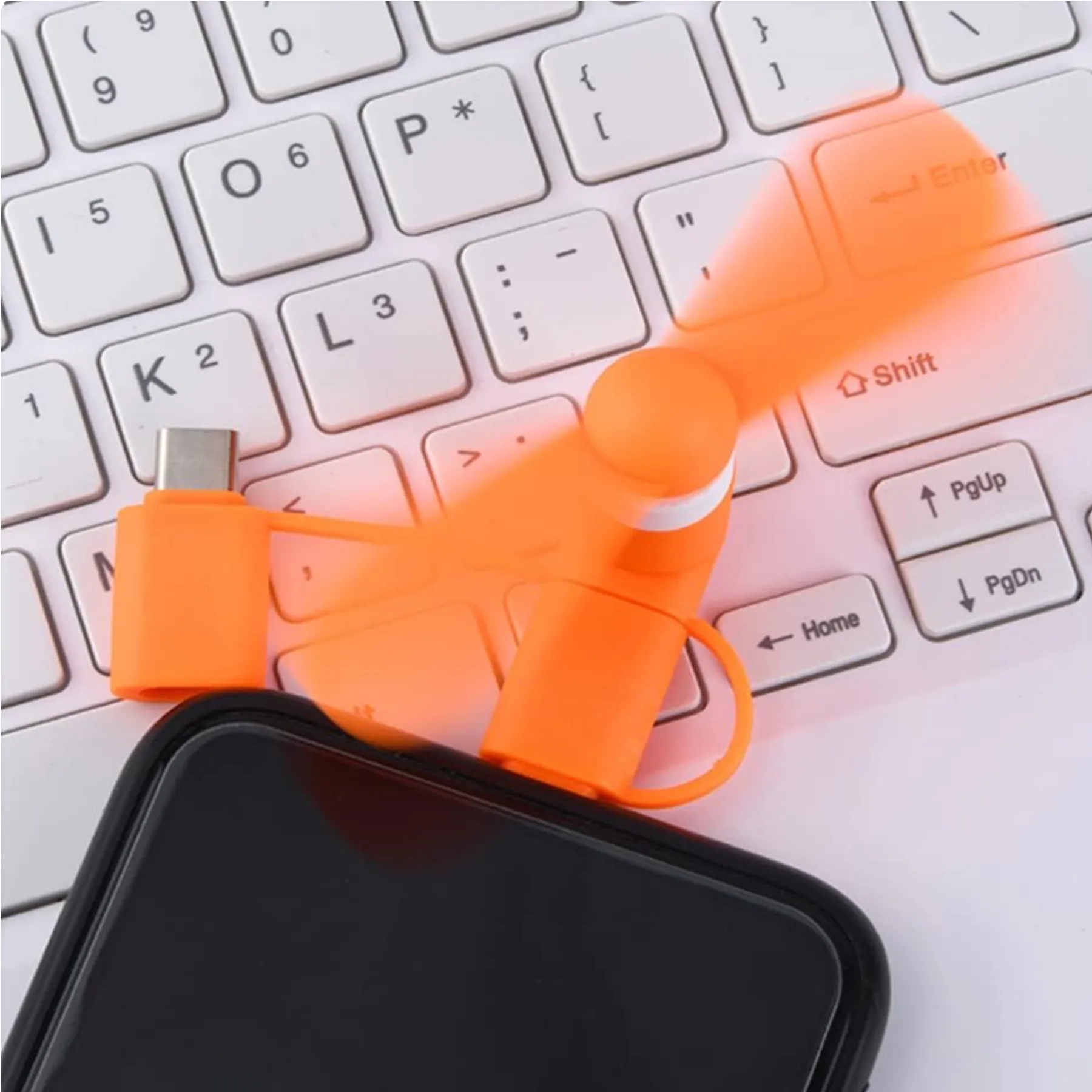 USB 2 in 1 Mobile Fan 3