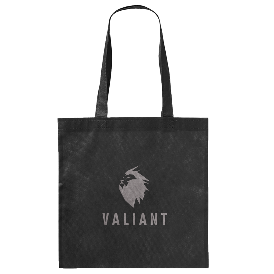 RPET Solid Color 80 GSM PP Non-Woven Tote Bag with Custom