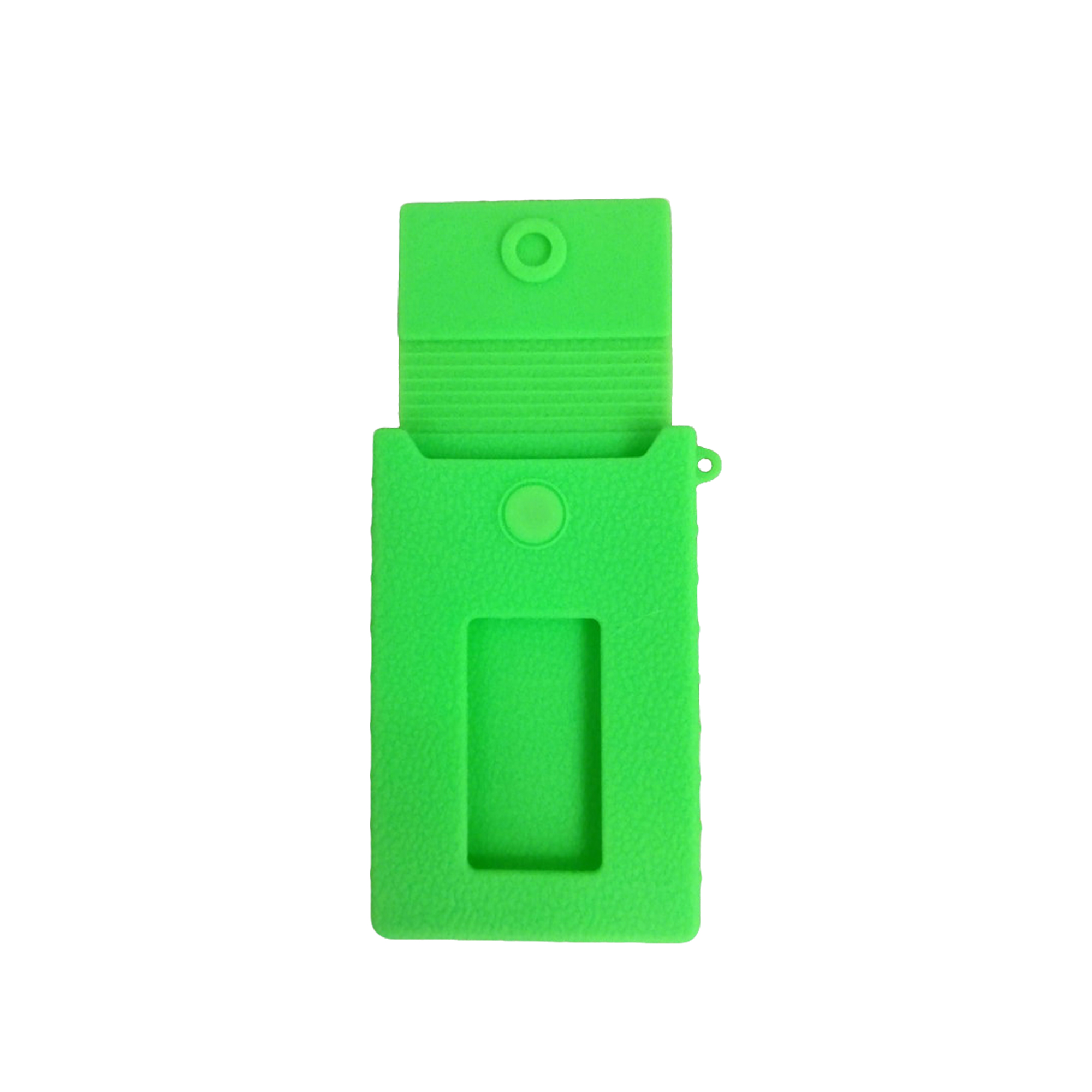 Silicone Business Card Wallet With Magnetic Flap 11