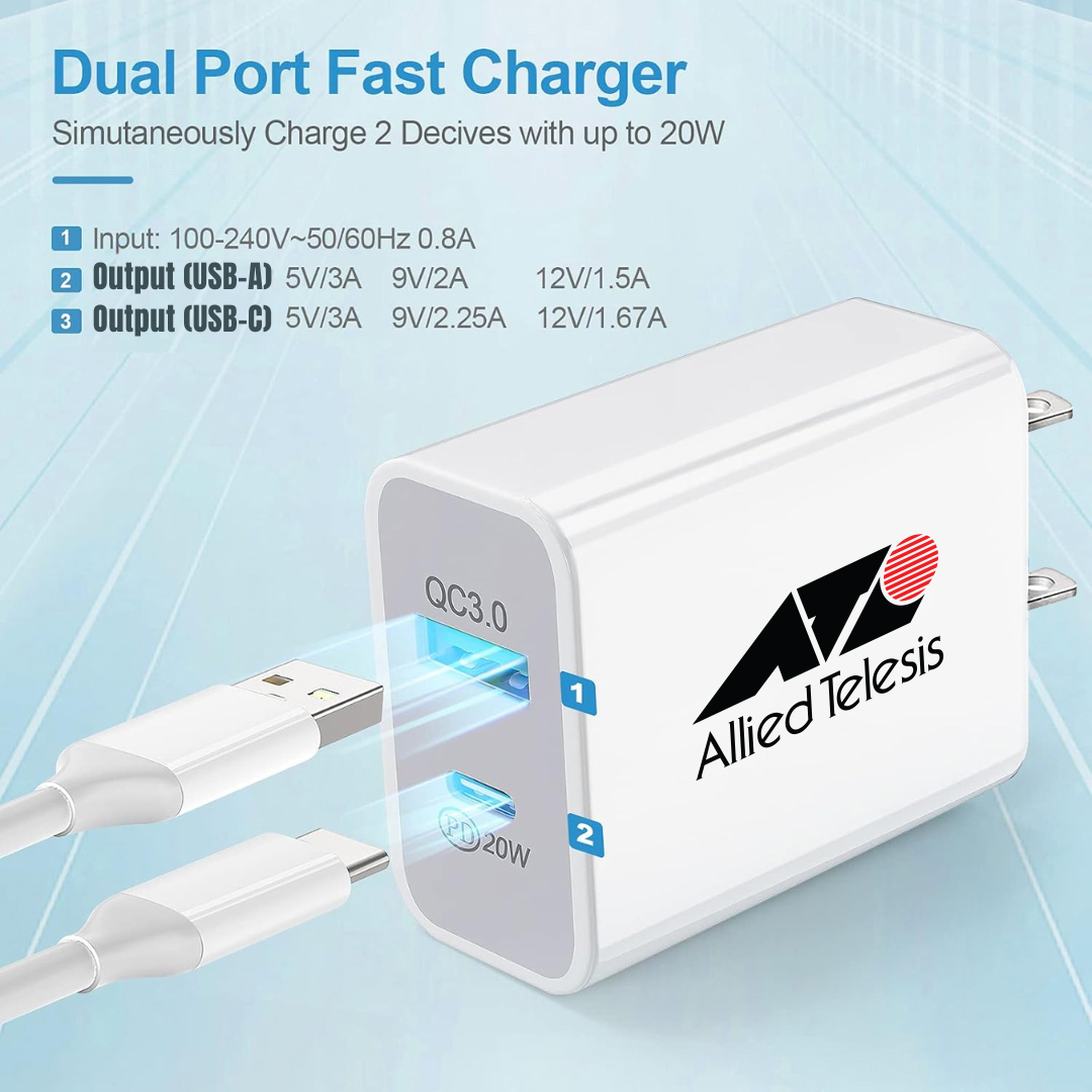 Dual Port USB Wall Charger & Power Adapter 6