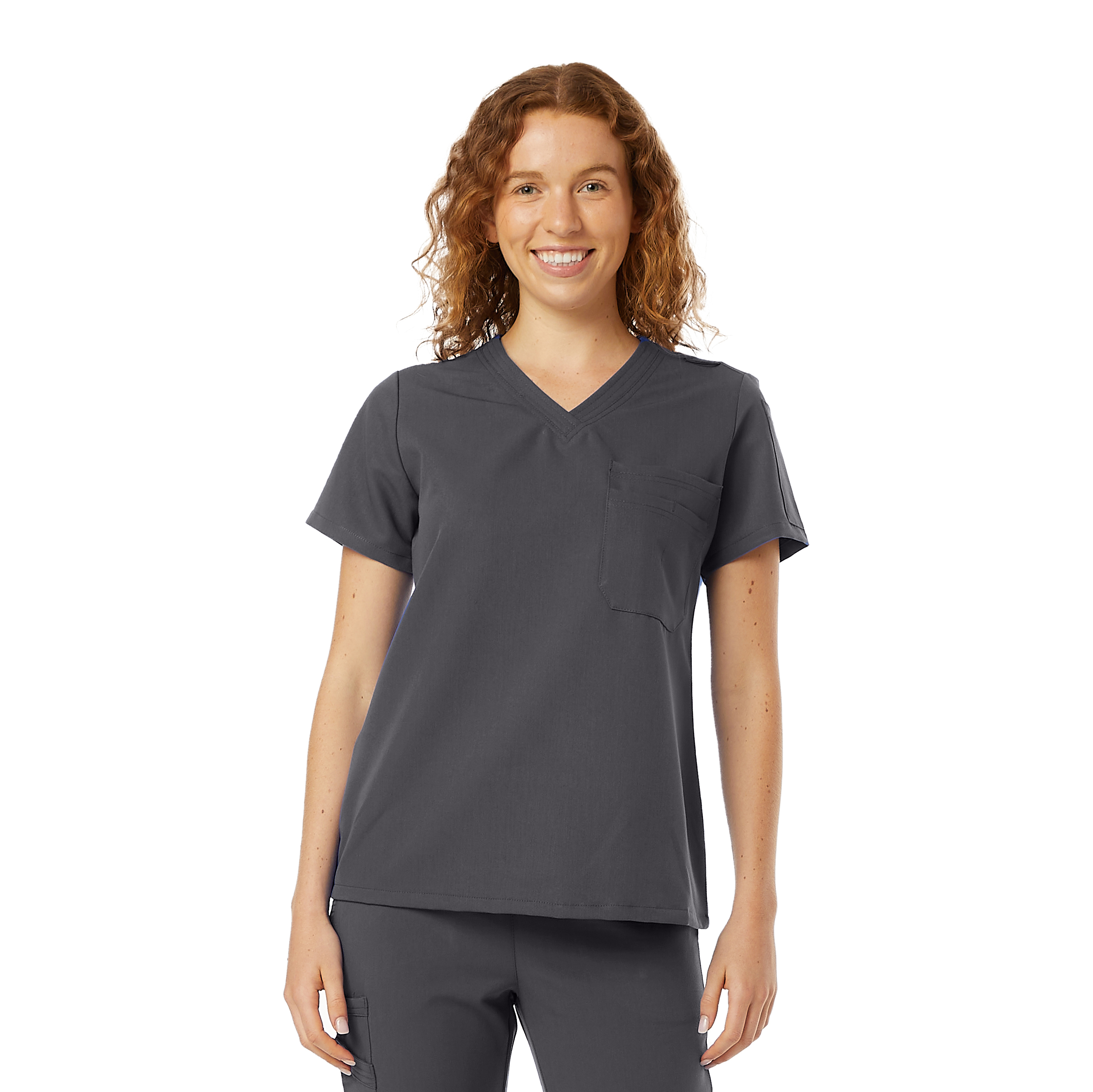 Womens WYND Tuckable Scrub Top 8