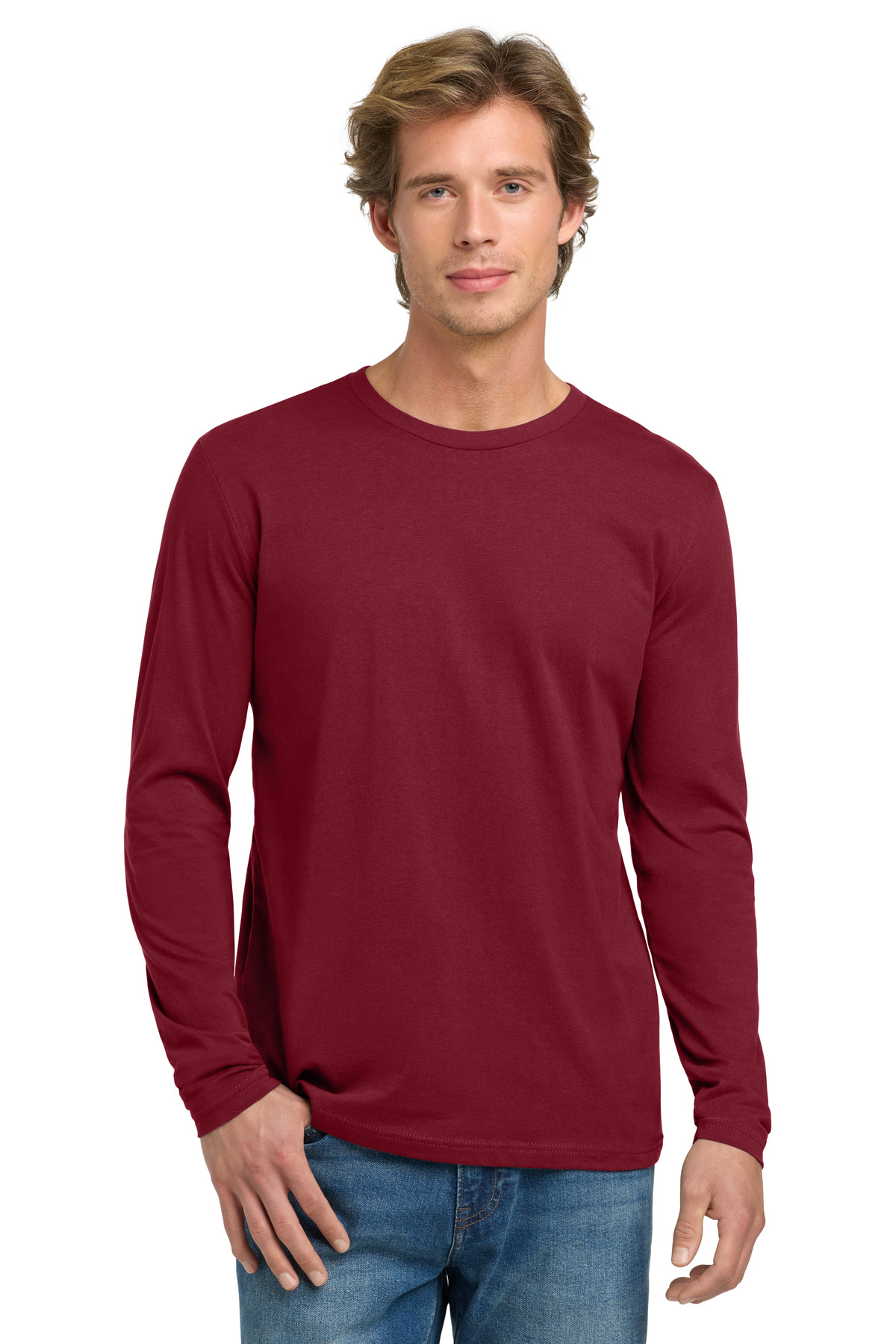 Next Level Apparel Cotton Long Sleeve Tee. NL3601 60